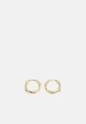EDDY SHAPED SMALL HOOPS - Orecchini