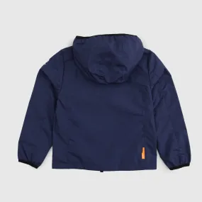 Giubbetto Impermeabile Blu Navy Bambino
